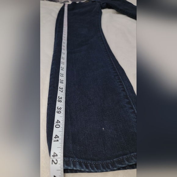 American Eagle Outfitters Blue Straight Jeans Classic Denim - Picture 9 of 14